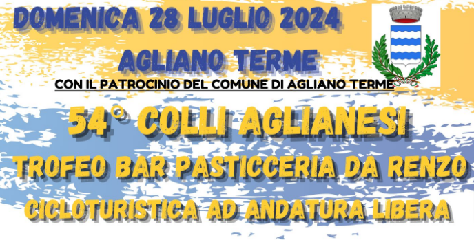 Agliano Terme | “Colli Aglianesi - Trofeo Bar Pasticceria da Renzo”