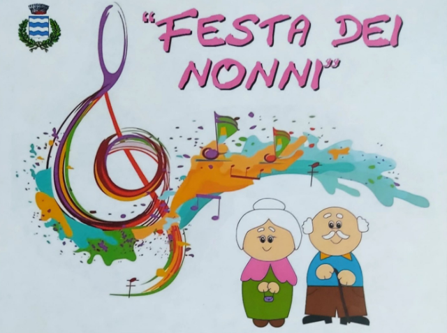 Concerto della banda musicale comunale di Agliano Terme per i nonni della Residenza Belvedere (immagine di copertina).